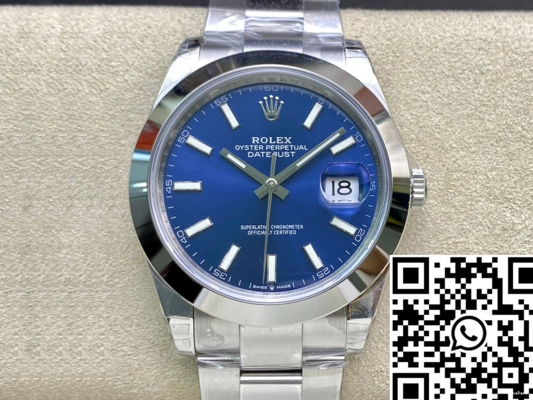 Blue Datejust VS M126300-0001 Rolex Factory Dial 0121